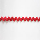 Tekstil Rumah 100% Polyester 1.6cm Lace Ric Rac Ribbon