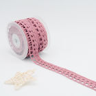 20KJ30 3.5cm Pakaian Crochet Lace Polyester Lace Trim