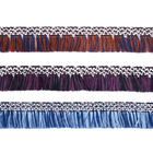 Pakaian Fashion 2.3cm Multi Colored Tassel Fringe