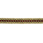 KJ20018 Metallic Golden 1.5cm Crochet Edgings Dan Trims