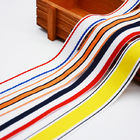 Warna Kustom 70mm Polyester Anyaman Tali Datar Untuk Sepatu