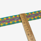 Tenun 4.2cm Pillow Crochet Braid Trim Untuk Upholstery